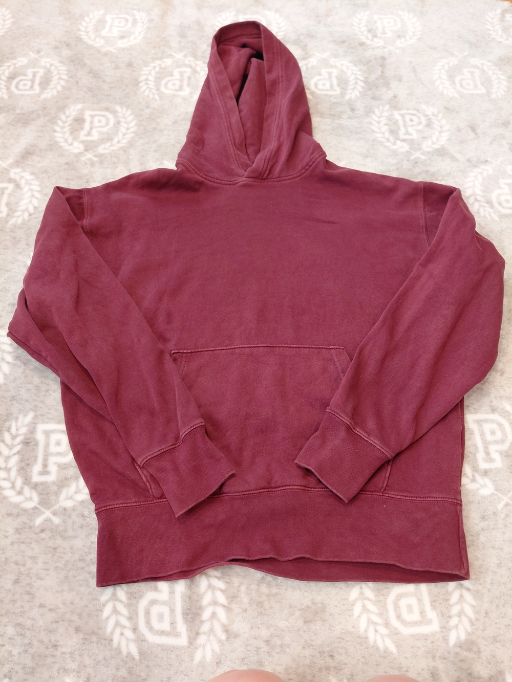 American Eagle Burgundy Pullover Hoodie